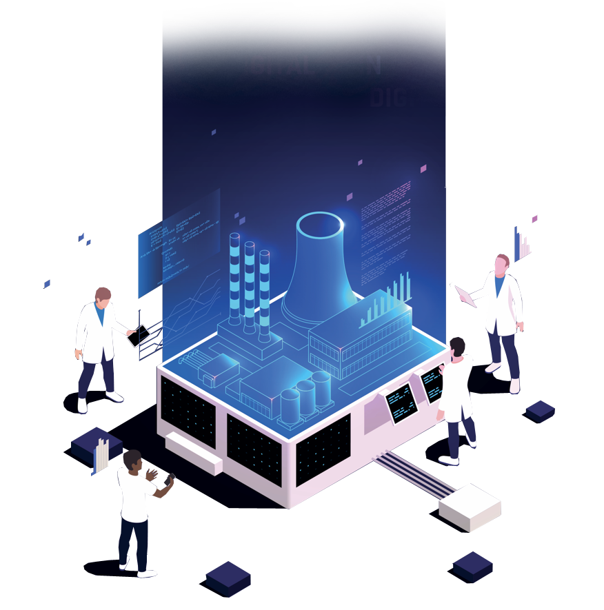 image illustrating the industry of the future
