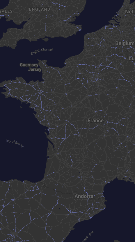 page contact map mobile